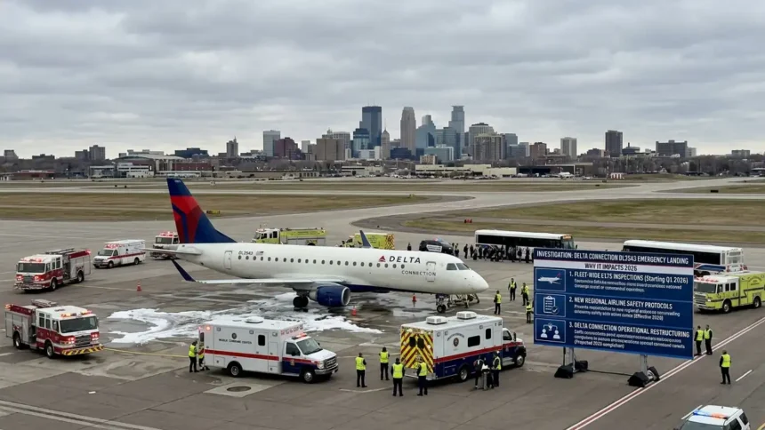Why Delta Connection dl3543 Emergency Landing Impacts 2026