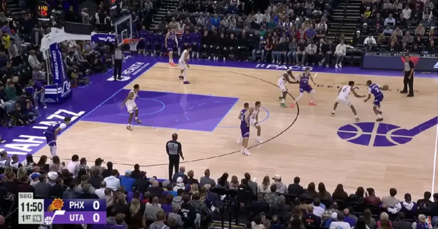 Utah Jazz vs Phoenix Suns Match Player Stats