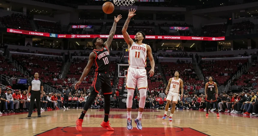 atlanta hawks vs houston rockets match player stats