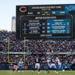 chicago bears vs detroit lions match player stats