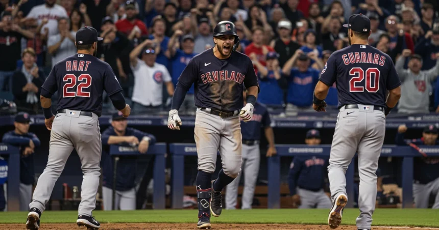 cleveland guardians vs chicago cubs match player stats