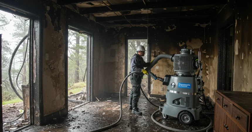 fire damage restoration