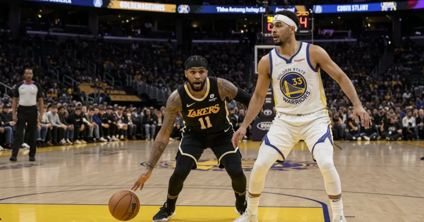 Golden State Warriors vs Lakers match player stats
