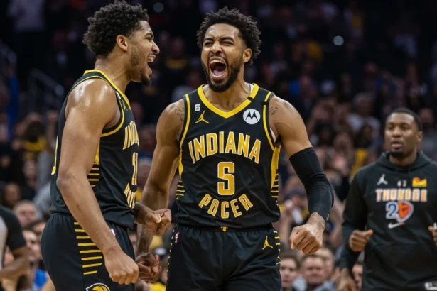 Indiana Pacers vs Oklahoma city thunder match player stats