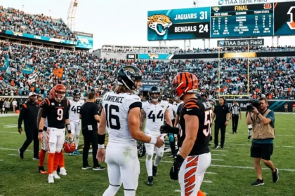 jacksonville jaguars vs bengals match player stats