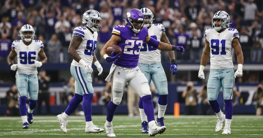 minnesota vikings vs dallas cowboys stats