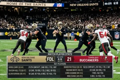 new orleans saints vs tampa bay buccaneers match player stats