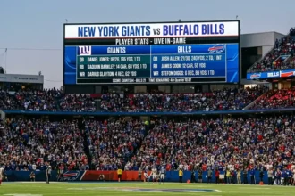 new york giants vs buffalo bills match player stats