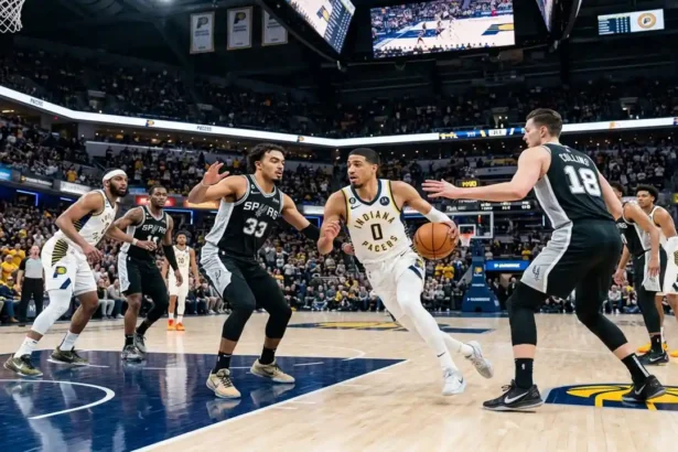 pacers vs san antonio spurs match player stats