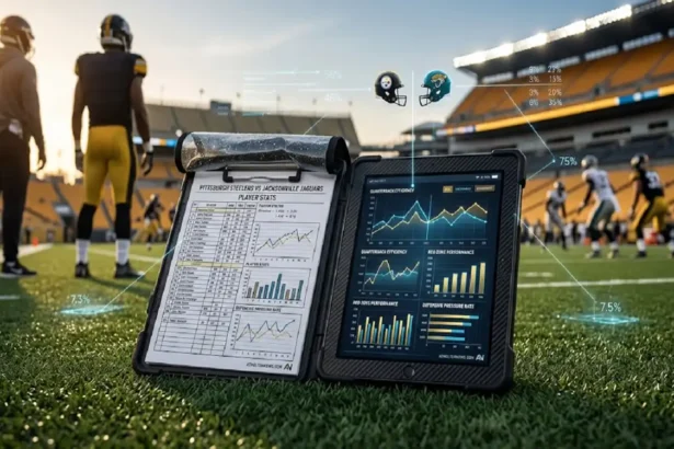 pittsburgh steelers vs jacksonville jaguars match player stats