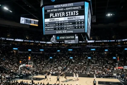 san antonio spurs vs denver nuggets match player stats