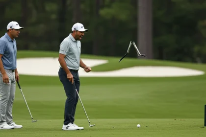 sergio garcia breaks driver masters