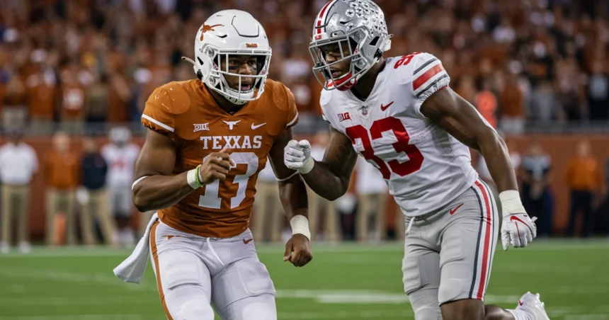 texas longhorns football vs ohio state buckeyes football stats