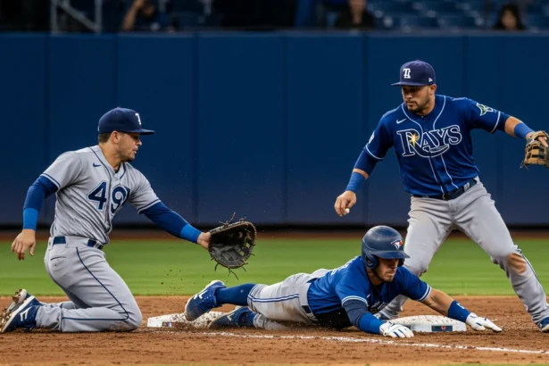 Toronto blue jays vs tampa bay rays match player stats