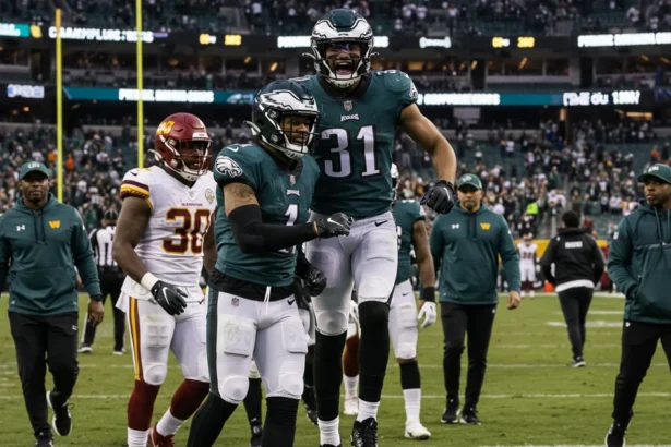 Washington Commanders vs Philadelphia Eagles match player stats