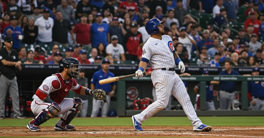 washington nationals vs chicago cubs match player stats