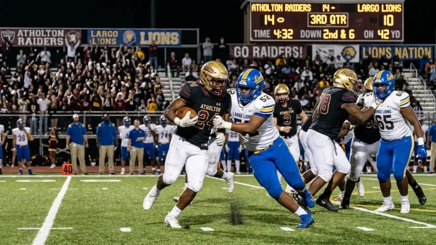 Atholton Raiders vs. Largo Lions Alters Prep Sports Now