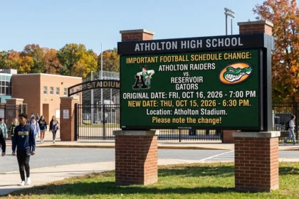 Atholton vs Reservoir Football Schedule Changing 2026
