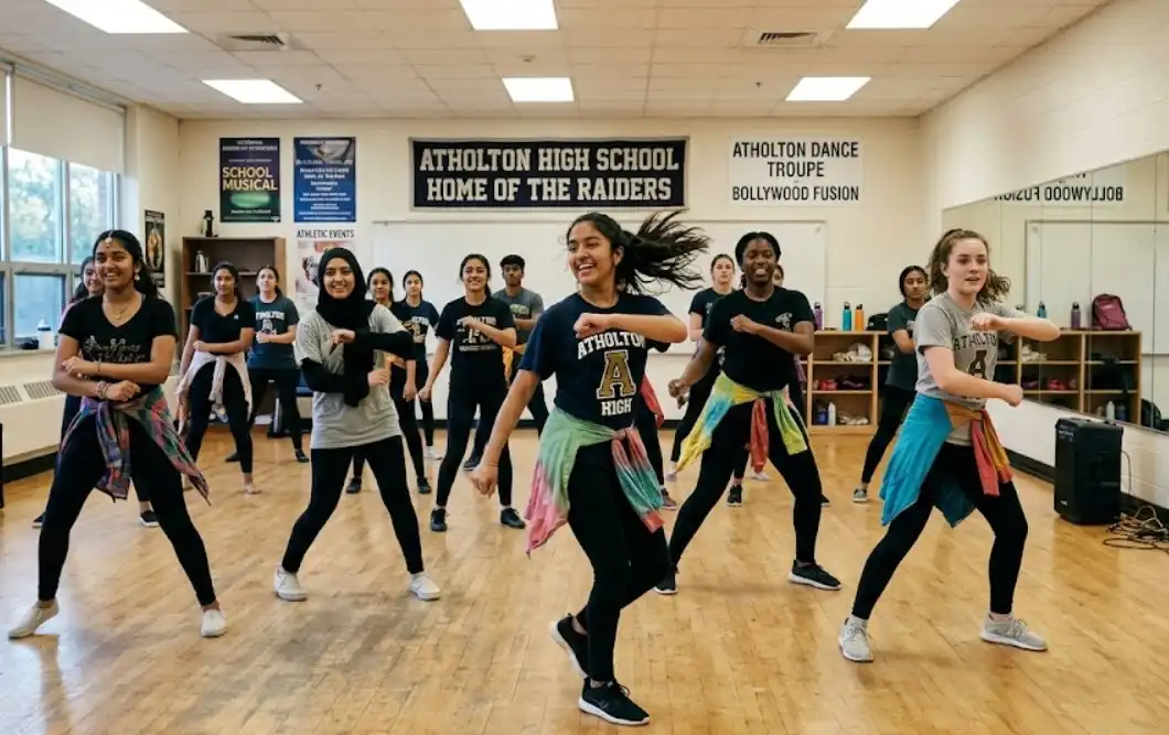 Bollywood in Dance Studio