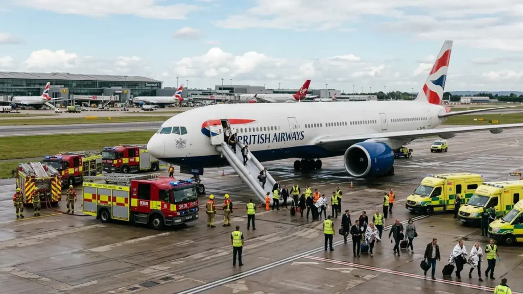 British Airways BA286 Emergency Safety Implications