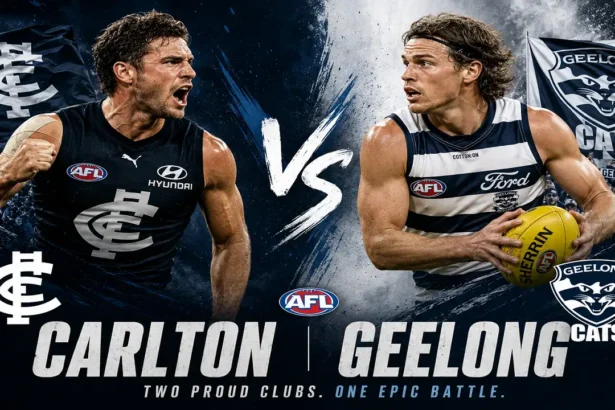 Carlton vs Geelong Cats Chase Fifth Straight Win
