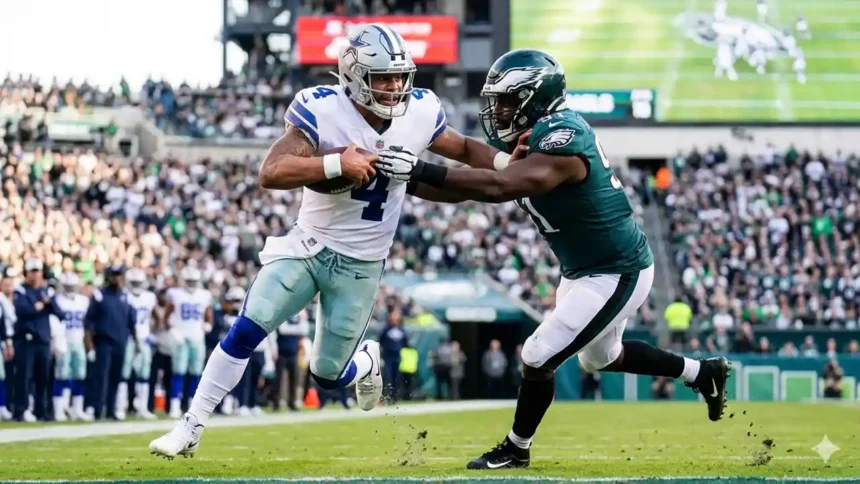 Dallas Cowboys vs Philadelphia Eagles Match Player Stats