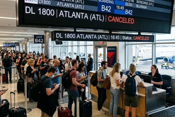 Delta Flight DL1800 Cancellation Demands Answers