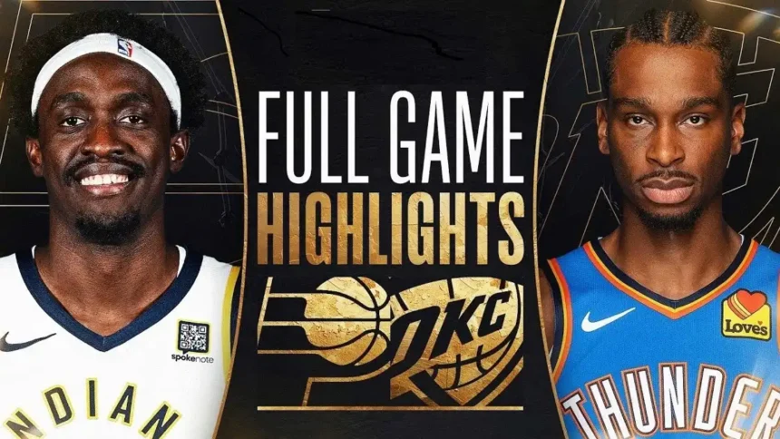 Pacers vs Oklahoma City Thunder Match Player Stats