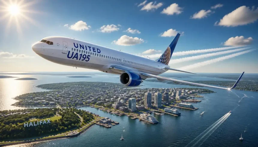 United Flight ua195 Diversion Halifax Alters Flying