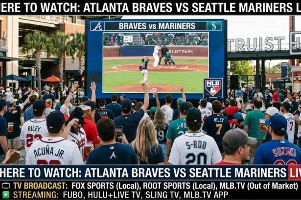 Where to Watch Atlanta Braves vs Seattle Mariners Live