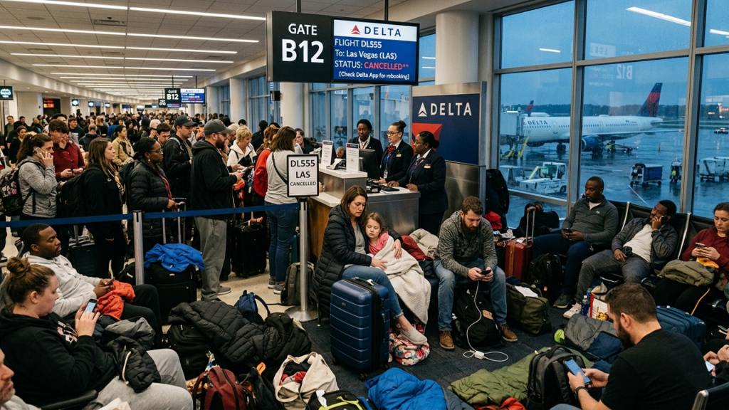 Why Delta Flight DL555 Stranded Passengers Reshapes Travel
