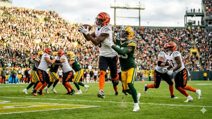 bengals vs green bay packers match player stats