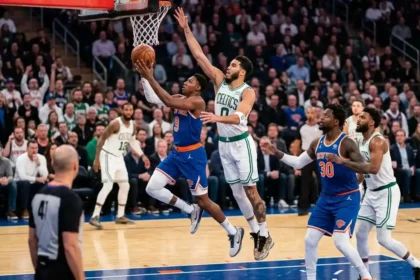 boston celtics vs knicks match player stats