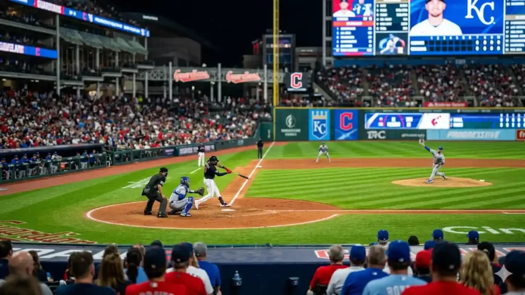 cleveland guardians vs kansas city royals match player stats