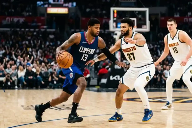 clippers vs denver nuggets match player stats
