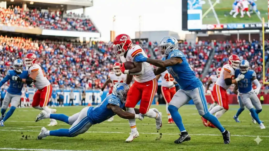 detroit lions vs kansas city chiefs match player stats