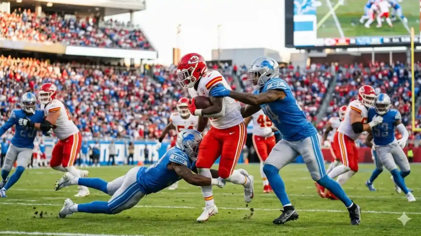 detroit lions vs kansas city chiefs match player stats