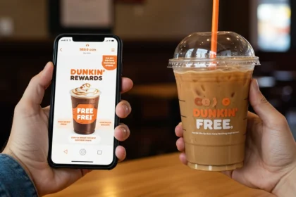 free coffee dunkin may 19
