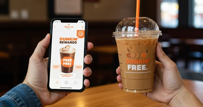 free coffee dunkin may 19