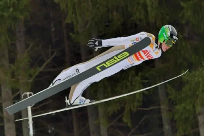 how is it possible for ski jumpers to stay in the air so long and how do they train for that