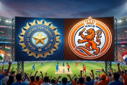 india national cricket team vs netherlands national cricket team match scorecard