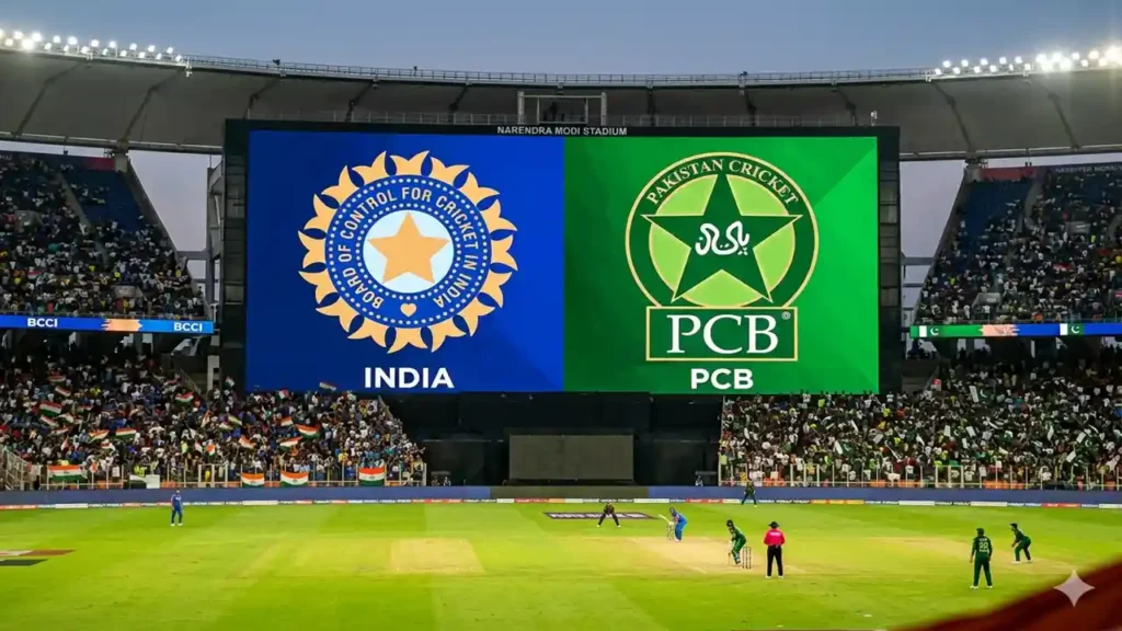 india national cricket team vs pakistan national cricket team match scorecard