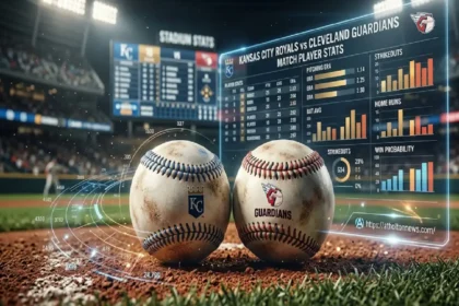 kansas city royals vs cleveland guardians match player stats
