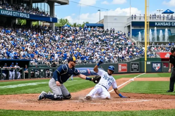 kansas city royals vs milwaukee brewers match player stats