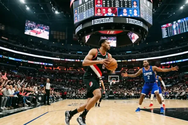 la clippers vs portland trail blazers match player stats