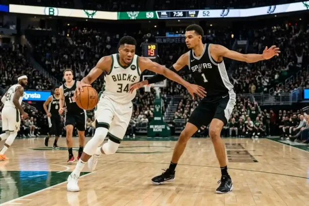 milwaukee bucks vs san antonio spurs match player stats