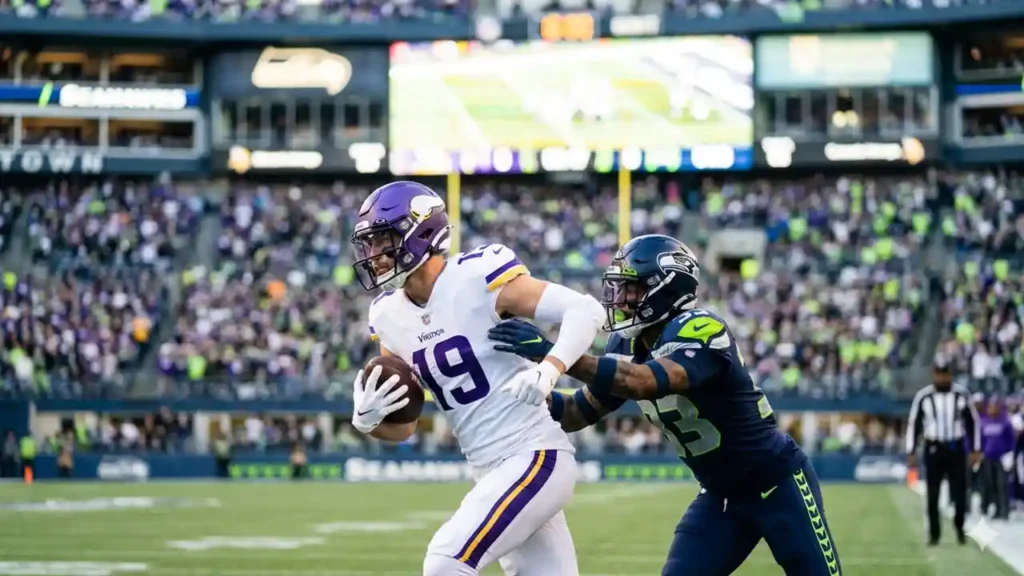 minnesota vikings vs seahawks match player stats