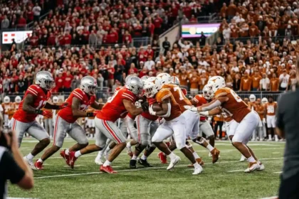 ohio state buckeyes football vs texas longhorns football stats