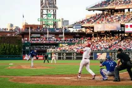 phillies vs texas rangers match player stats