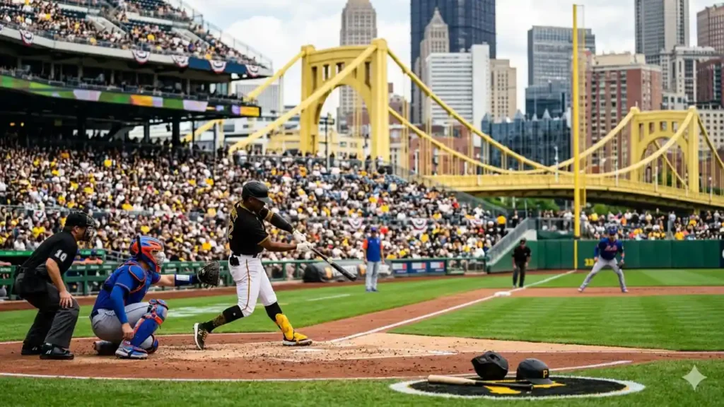 pittsburgh pirates vs mets match player stats